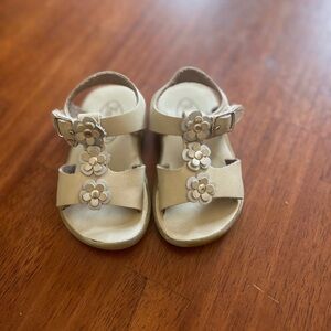 Footmates Jasmine Soft Gold Micro - Toddler Size 5